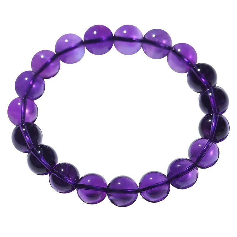 Nine Purple Fire Crystal Bracelet (20-year Good Fortune)